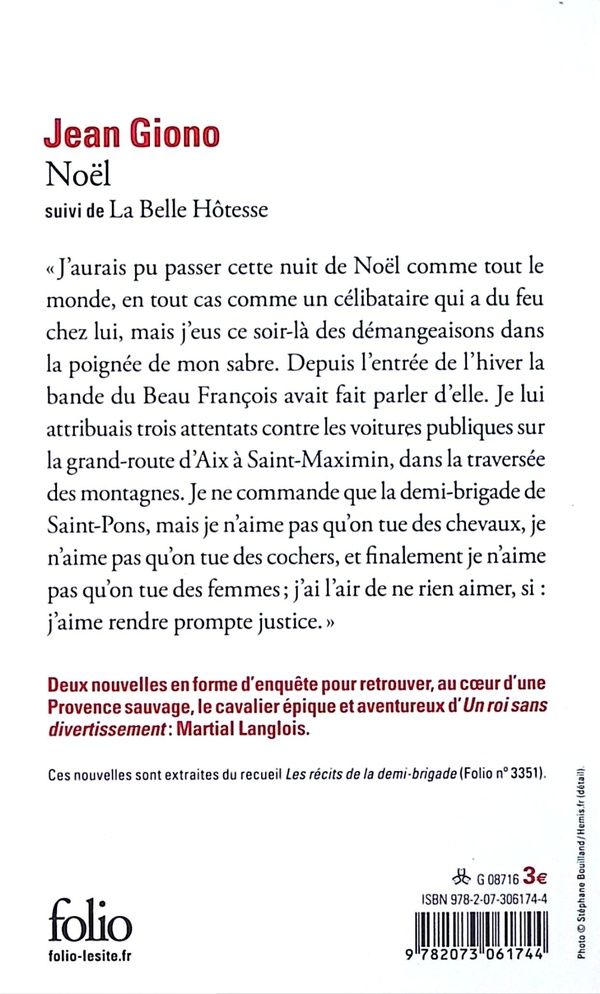Quatrième de couverture de « Noël »