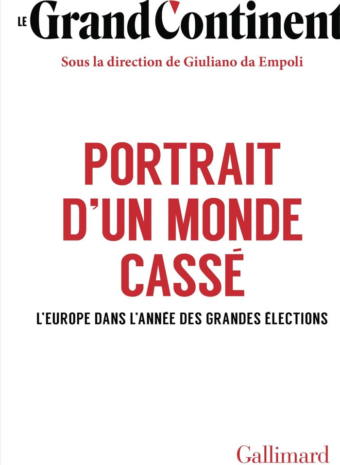Couverture du livre « Portrait d'un monde cassé : l'Europe dans l'année des grandes élections » de Giuliano Da Empoli, librairie Les Contes Infusés à Corte