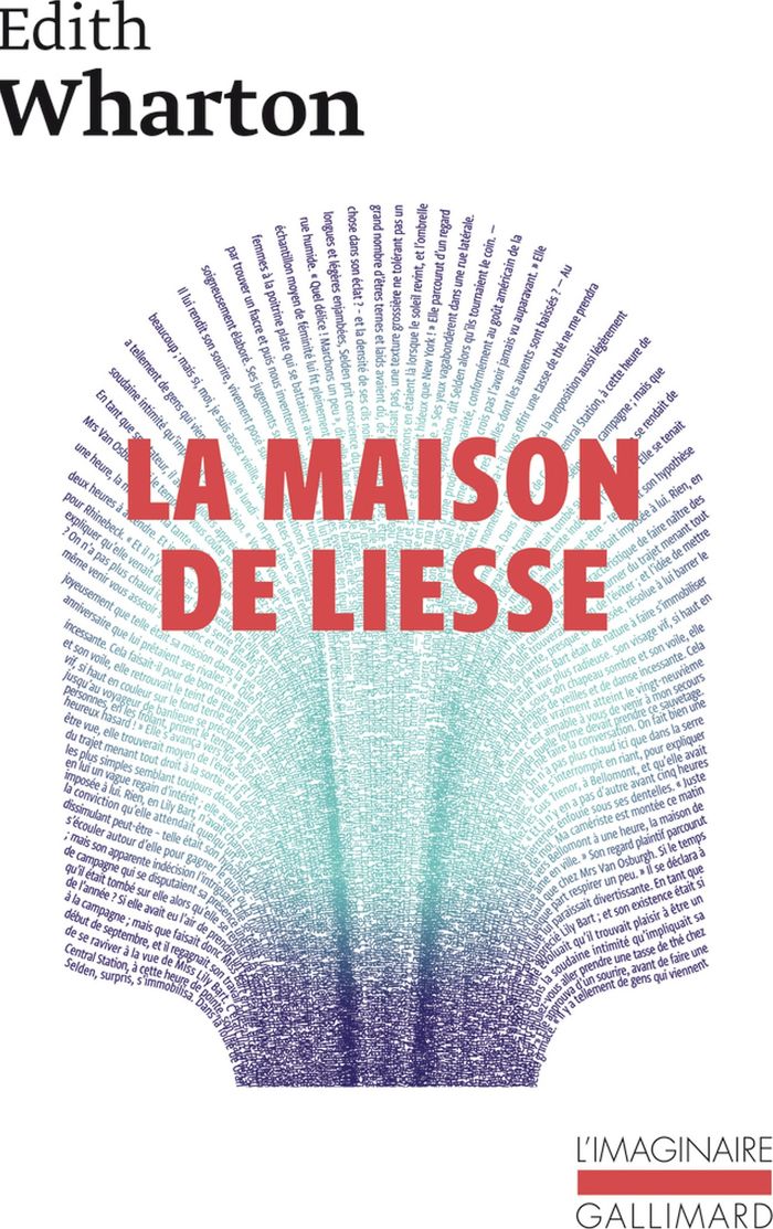 Couverture du livre « La maison de liesse » de Edith Wharton, librairie Les Contes Infusés à Corte