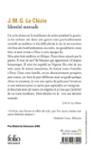 Quatrième de couverture de « IDENTITE NOMADE »