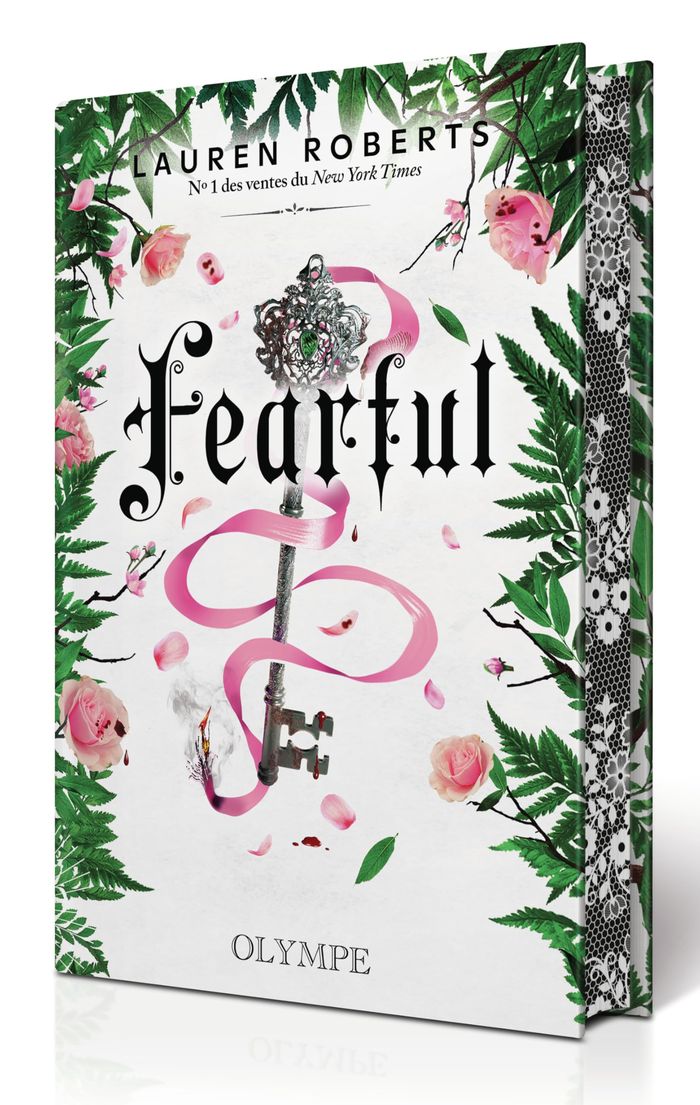 Couverture du livre « FEARFUL - UNE HISTOIRE DANS L'UNIVERS DE POWERLESS-EDITION RELIEE » de Lauren Roberts, librairie Les Contes Infusés à Corte