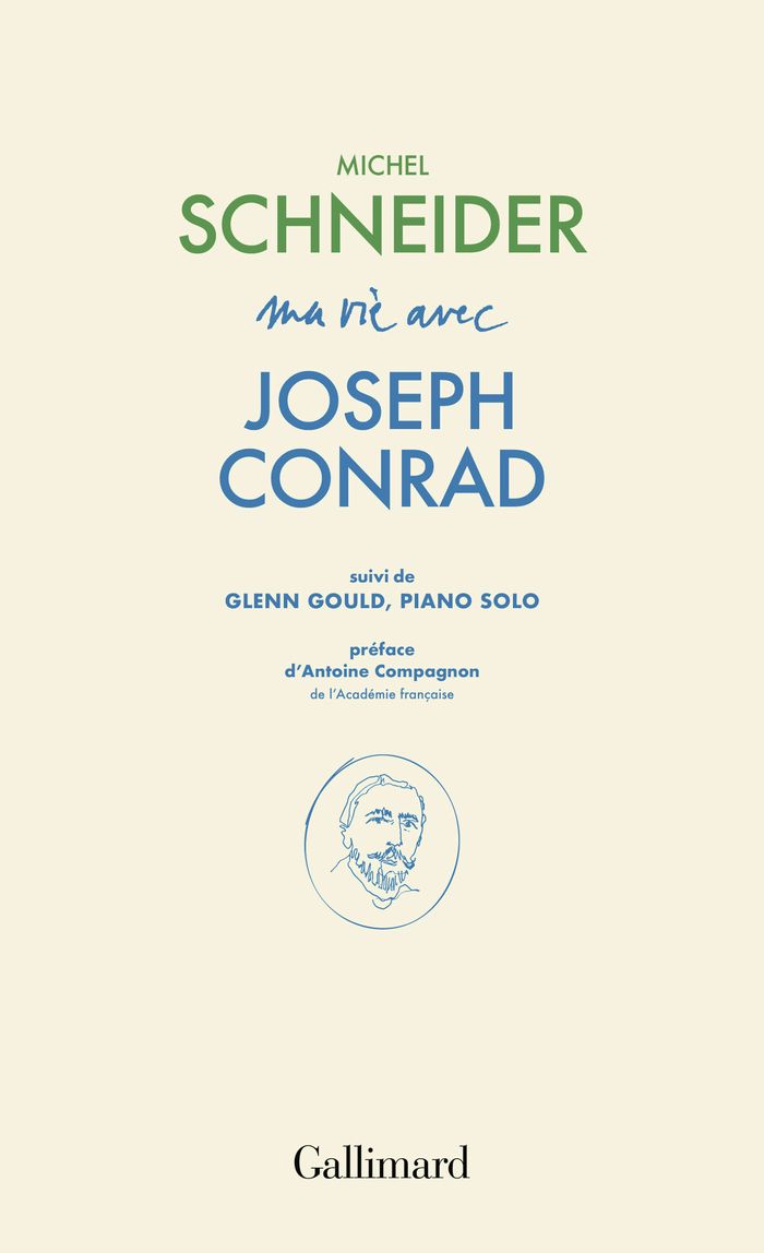 Couverture du livre « Ma vie avec Joseph Conrad » de Michel Schneider, librairie Les Contes Infusés à Corte