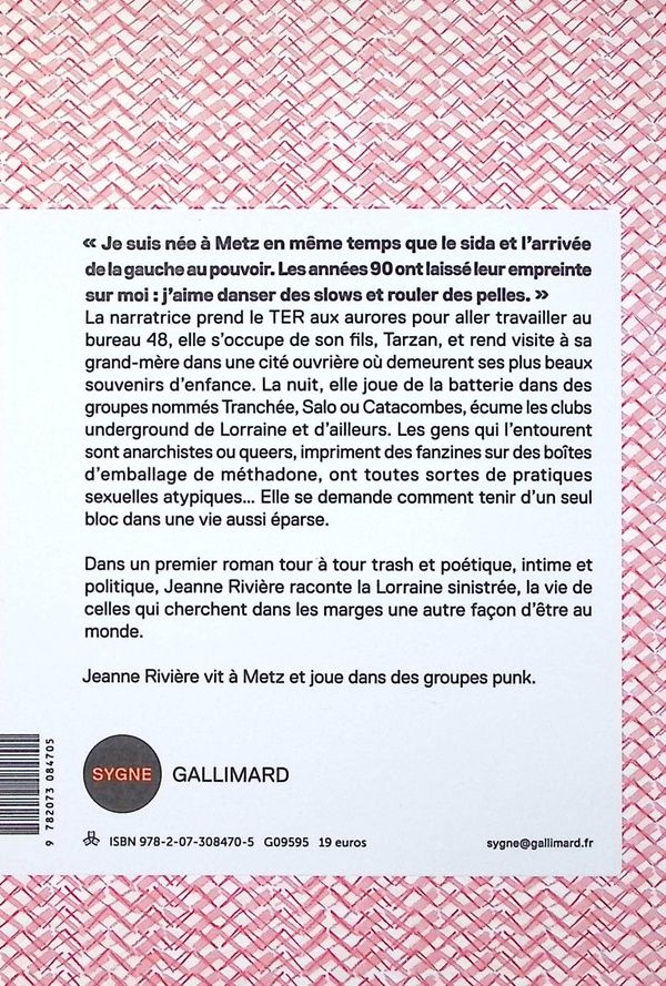Quatrième de couverture de « Lorraine brûle : roman »