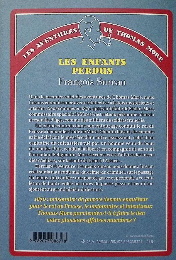 Quatrième de couverture de « Les enfants perdus : roman »