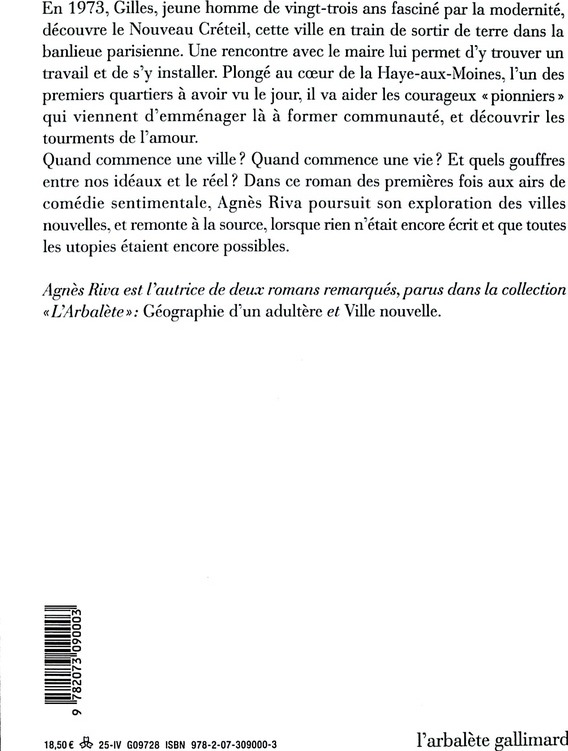 Quatrième de couverture de « Un autre ailleurs : roman »