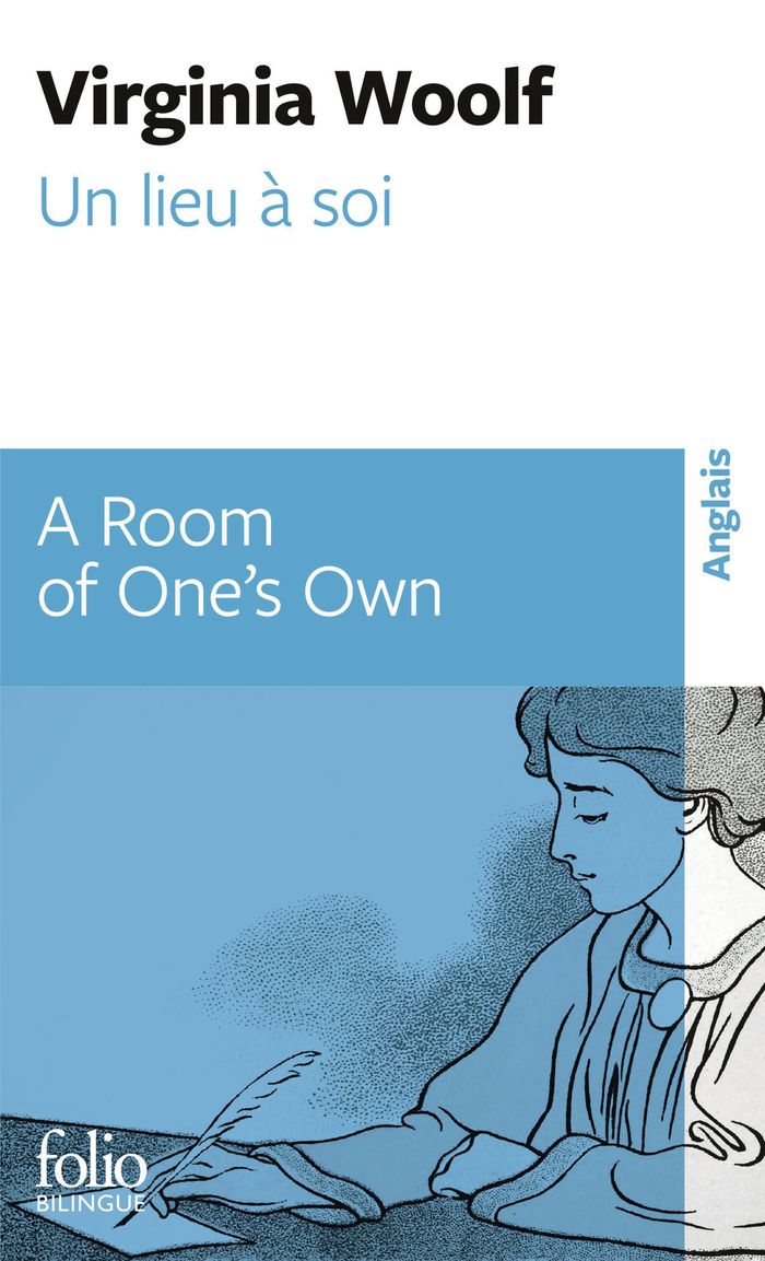 Couverture du livre « Un lieu à soi » de Virginia Woolf, librairie Les Contes Infusés à Corte