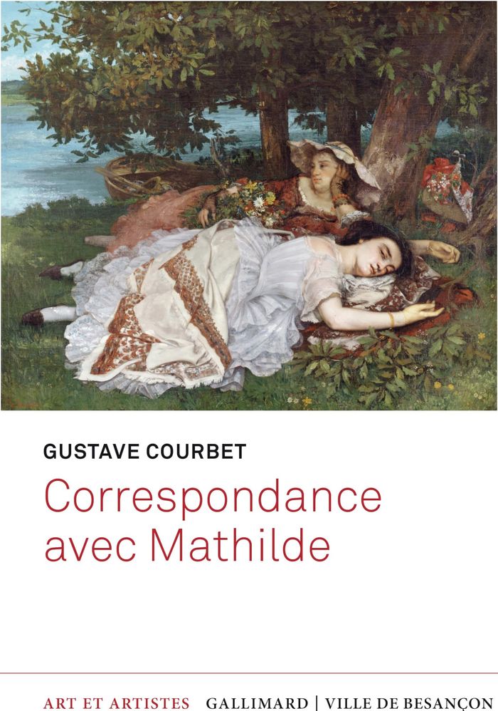 Couverture du livre « Correspondance avec Mathilde » de Gustave Courbet, librairie Les Contes Infusés à Corte