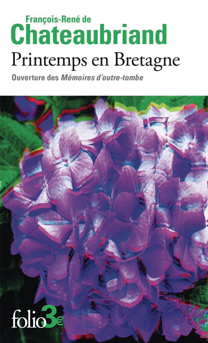 Couverture du livre « PRINTEMPS EN BRETAGNE - OUVERTURE DES MEMOIRES D'OUTRE-TOMBE », librairie Les Contes Infusés à Corte