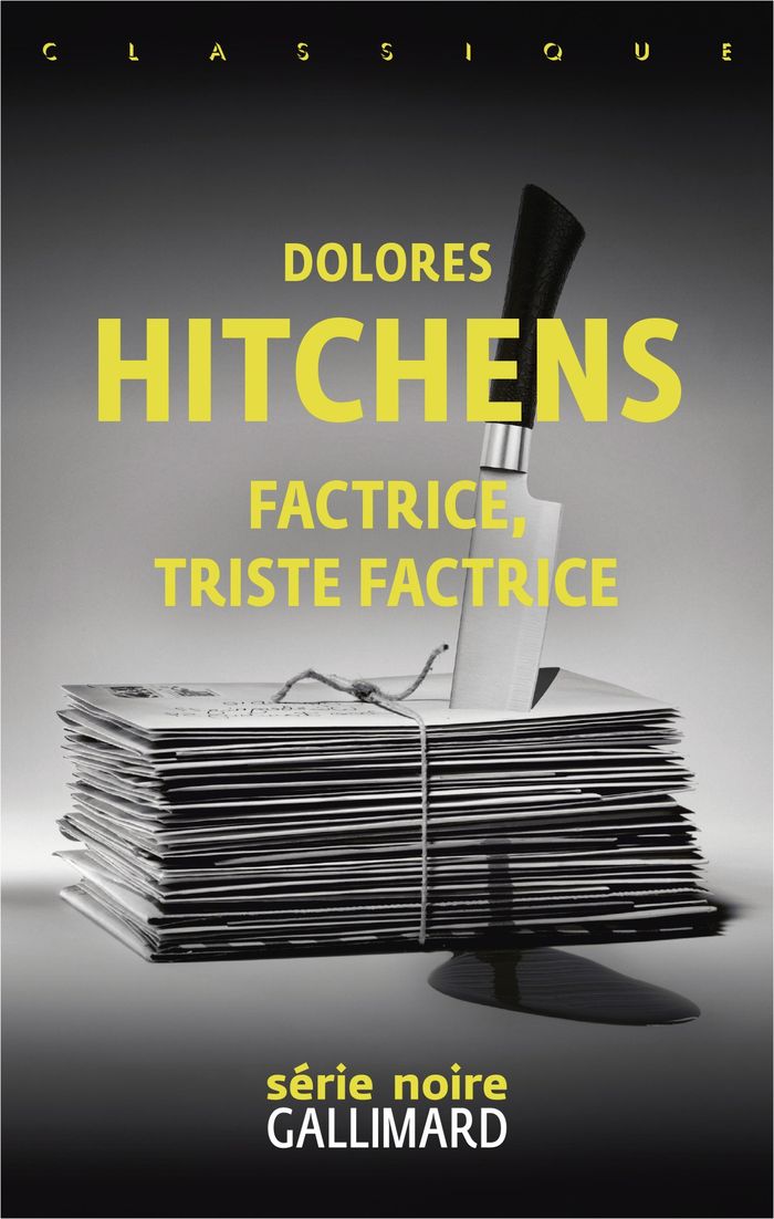 Couverture du livre « Factrice, triste factrice » de Dolores Hitchens, librairie Les Contes Infusés à Corte