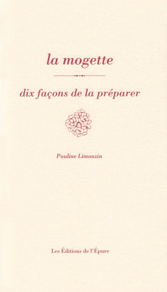Couverture du livre « La mogette » de Pauline Limouzin, librairie Les Contes Infusés à Corte