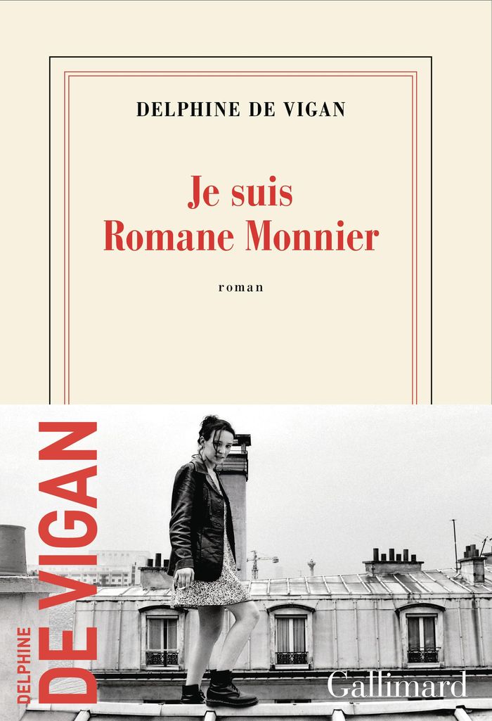 Couverture du livre « JE SUIS ROMANE MONNIER » de Vigan Delphine De, librairie Les Contes Infusés à Corte