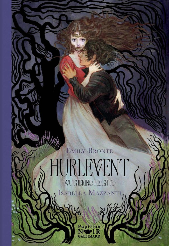 Couverture du livre « Hurlevent » de Emily Brontë, librairie Les Contes Infusés à Corte