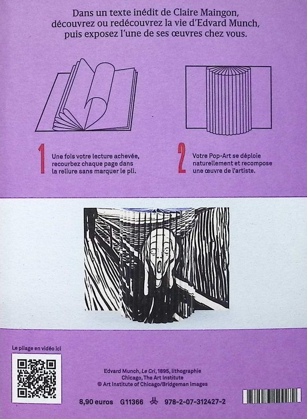 Quatrième de couverture de « Edvard Munch »