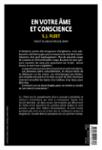 Quatrième de couverture de « EN VOTRE AME ET CONSCIENCE »