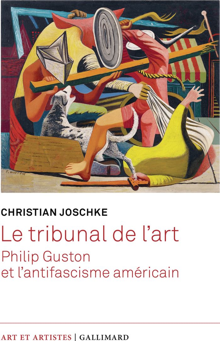 Couverture du livre « Le tribunal de l'art : Philip Guston et l'antifascisme américain », librairie Les Contes Infusés à Corte