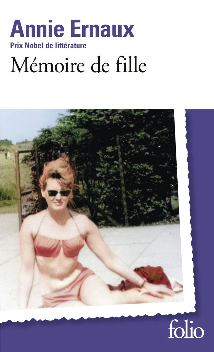 Couverture du livre « MEMOIRE DE FILLE » de Annie Ernaux, librairie Les Contes Infusés à Corte