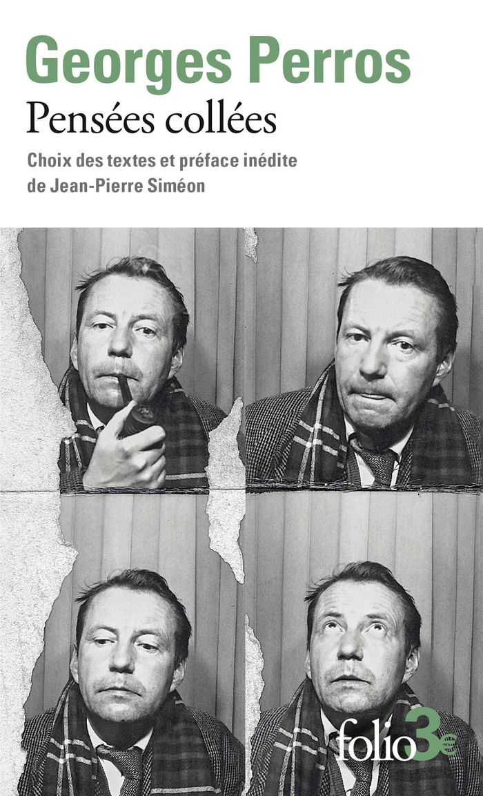 Couverture du livre « PENSEES COLLEES », librairie Les Contes Infusés à Corte