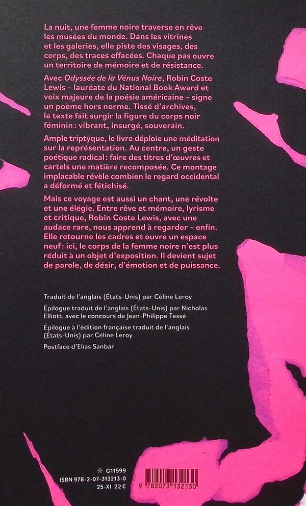 Quatrième de couverture de « Odyssée de la Vénus noire : et autres poèmes »