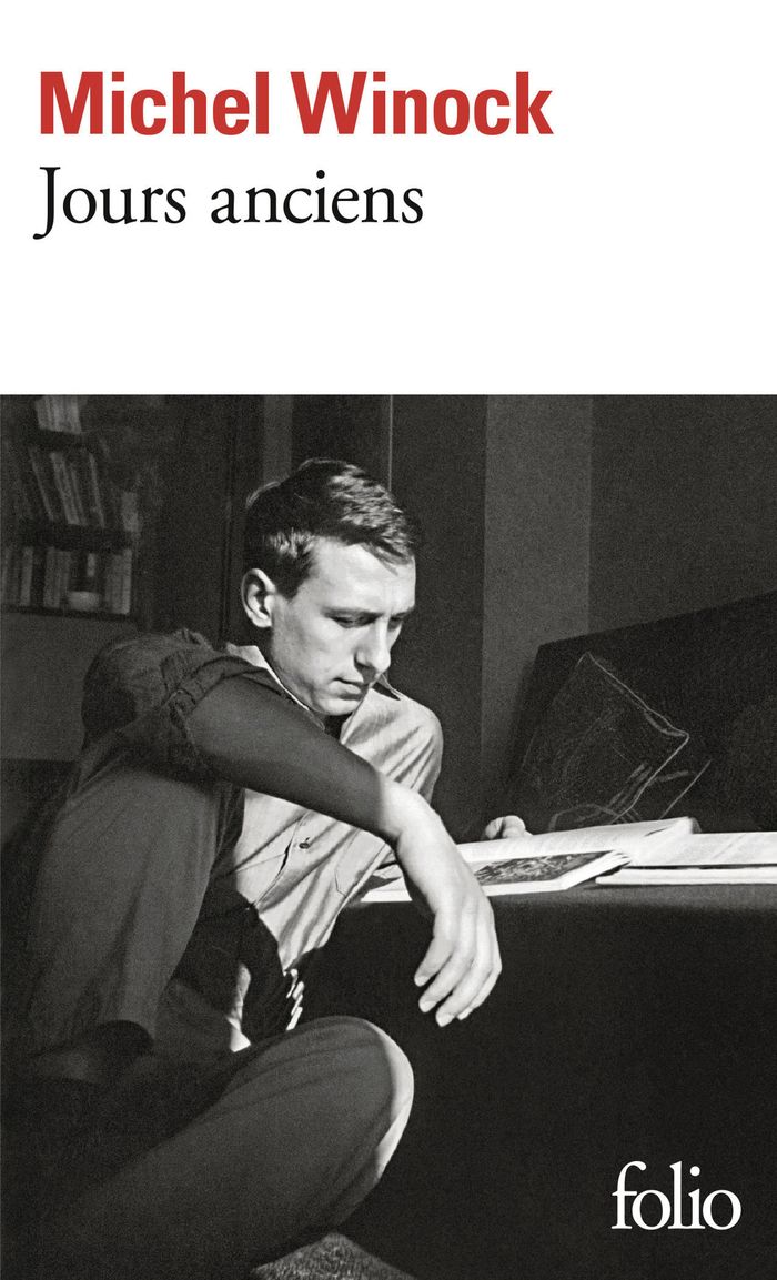 Couverture du livre « Jours anciens » de Michel Winock, librairie Les Contes Infusés à Corte