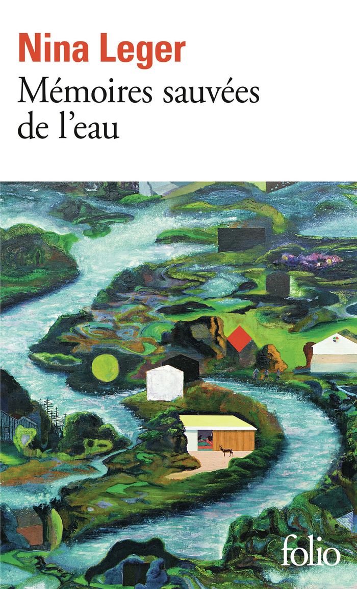 Couverture du livre « Mémoires sauvées de l'eau » de Nina Leger, librairie Les Contes Infusés à Corte