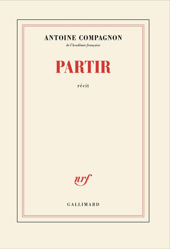 Couverture du livre « PARTIR », librairie Les Contes Infusés à Corte