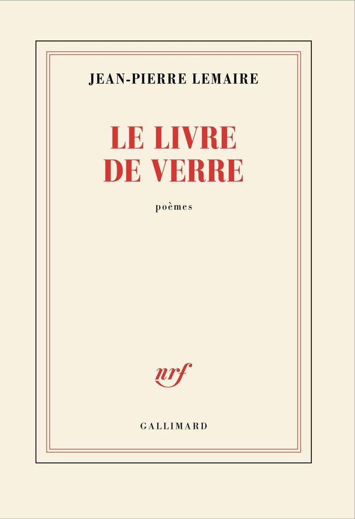 Couverture du livre « Le livre de verre : poèmes » de Jean-Pierre Lemaire, librairie Les Contes Infusés à Corte