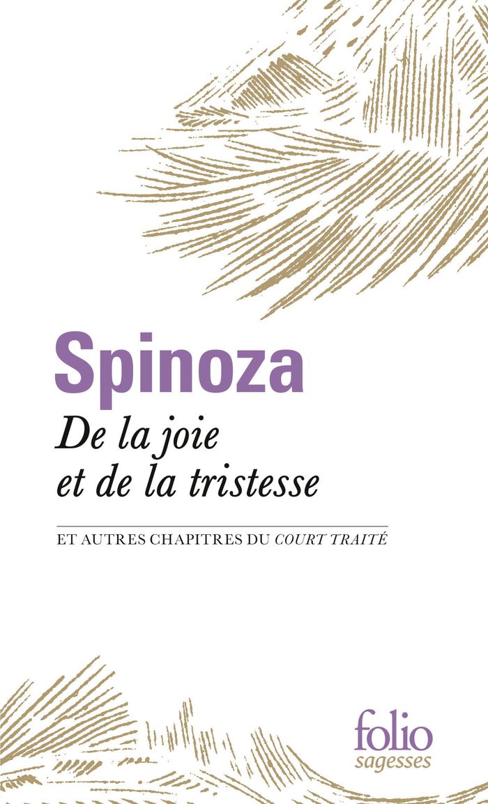 Couverture du livre « De la joie et de la tristesse : et autres chapitres du "Court traité" » de Baruch Spinoza, librairie Les Contes Infusés à Corte
