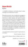 Quatrième de couverture de « KYLIAN »
