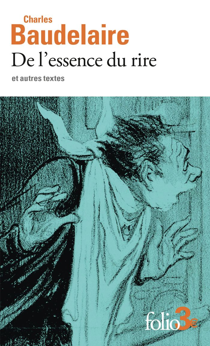 Couverture du livre « DE L'ESSENCE DU RIRE ET AUTRES TEXTES », librairie Les Contes Infusés à Corte