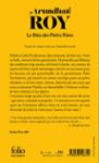 Quatrième de couverture de « Le Dieu des Petits Riens - Edition collector »