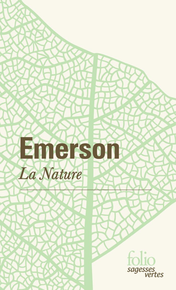 Couverture du livre « La Nature » de Ralph Waldo Emerson, librairie Les Contes Infusés à Corte