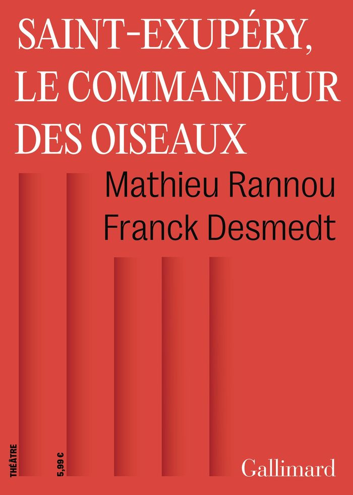 Couverture du livre « Saint-Exupéry, le commandeur des oiseaux » de Mathieu Rannou, librairie Les Contes Infusés à Corte