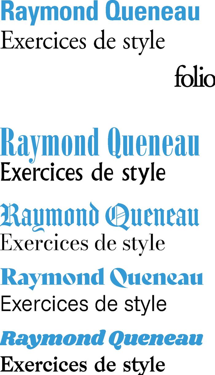 Couverture du livre « EXERCICES DE STYLE - EDITION SPECIALE », librairie Les Contes Infusés à Corte