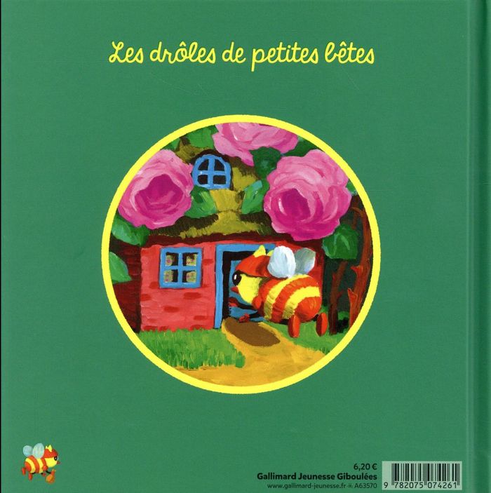 Quatrième de couverture de « MIREILLE L'ABEILLE »
