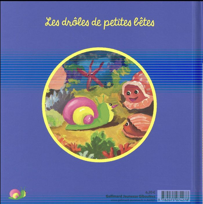 Quatrième de couverture de « Margot l'escargot »