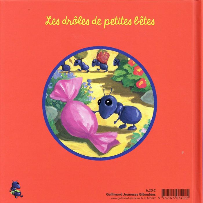 Quatrième de couverture de « MARIE LA FOURMI »
