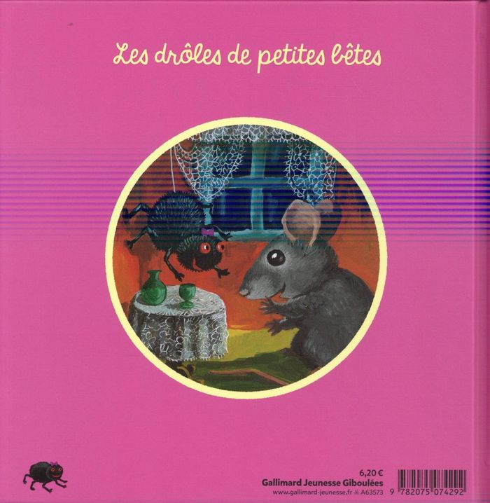 Quatrième de couverture de « CHLOE L'ARAIGNEE »