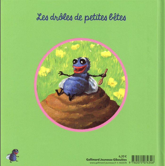 Quatrième de couverture de « Patouch la mouche »