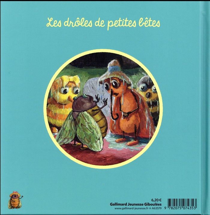 Quatrième de couverture de « Pascale la cigale »
