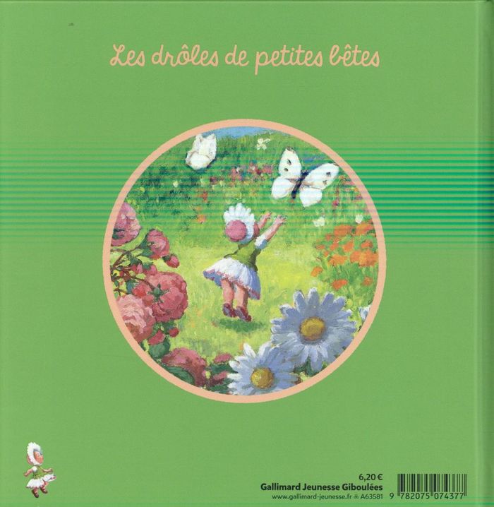 Quatrième de couverture de « Lorette la pâquerette »