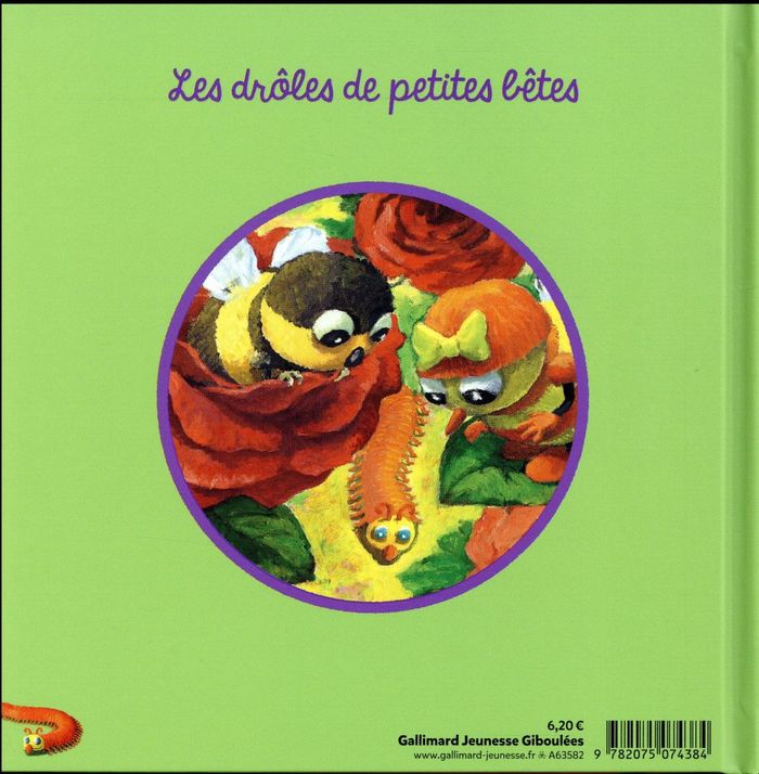 Quatrième de couverture de « PAT LE MILLE-PATTES »