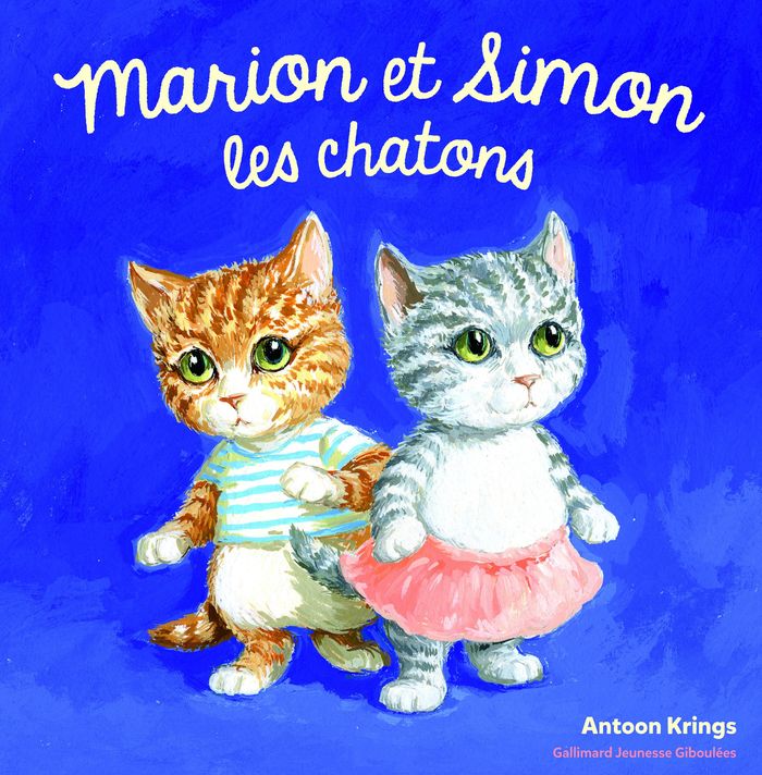 Couverture du livre « Marion et Simon les chatons » de Antoon Krings, librairie Les Contes Infusés à Corte