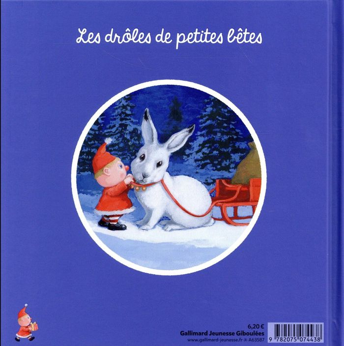 Quatrième de couverture de « Gabriel le lutin de Noël »