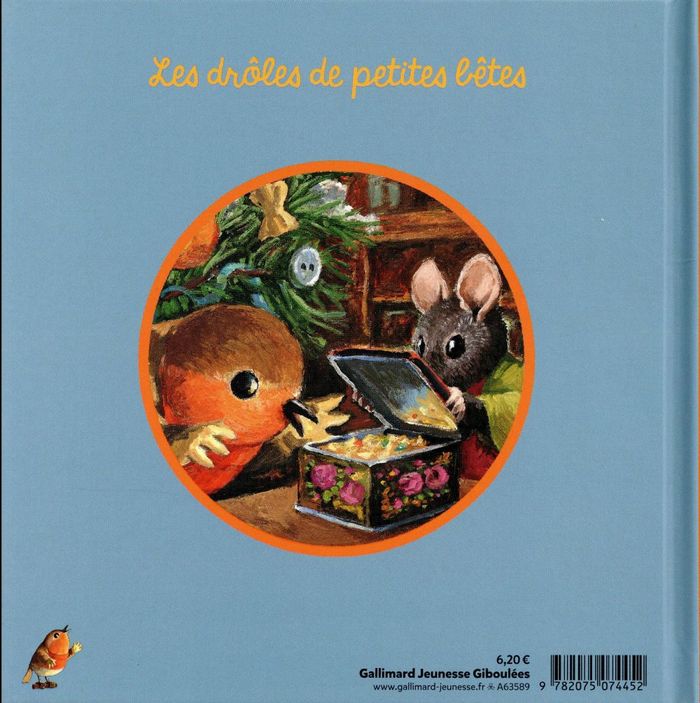 Quatrième de couverture de « Georges le rouge-gorge »