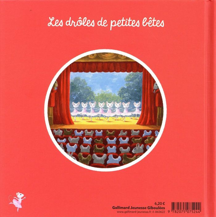 Quatrième de couverture de « NORA PETIT RAT DE L'OPERA »