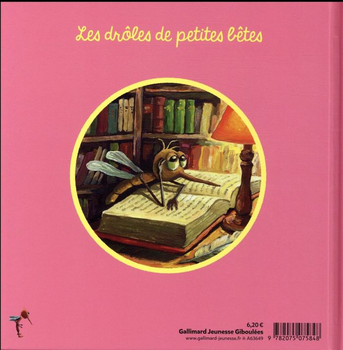 Quatrième de couverture de « Frédéric le moustique »