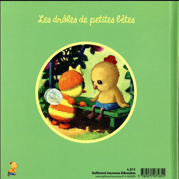 Quatrième de couverture de « Antonin le poussin »