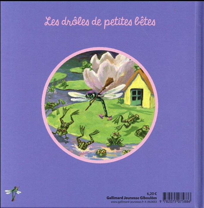 Quatrième de couverture de « Ursule la libellule »