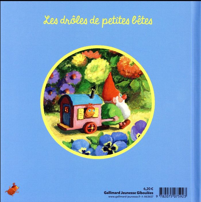 Quatrième de couverture de « Luce la puce »