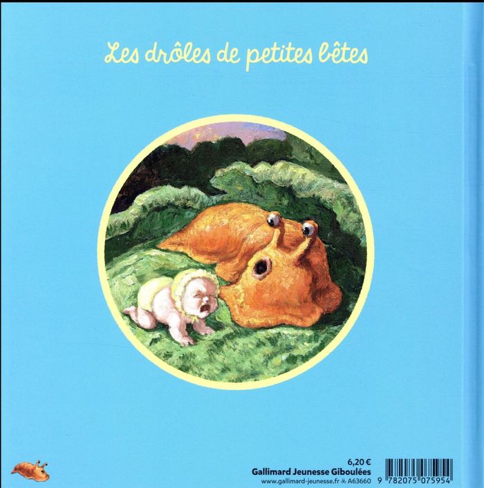 Quatrième de couverture de « Grace la limace »